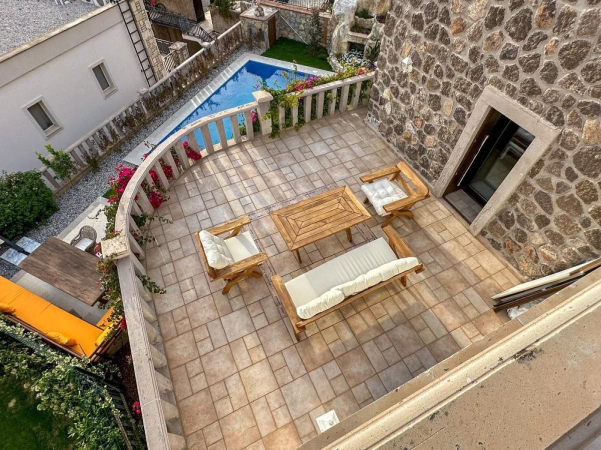 Bodrum Kumbahçe\'de Özel Yüzme Havuzlu 4 Yatak Odalı Tatil Villası