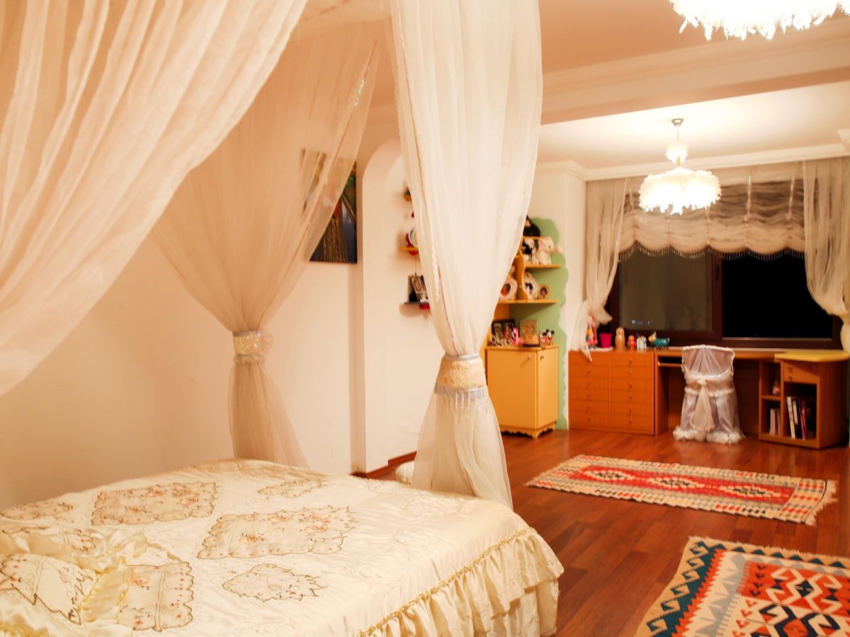 Bodrum merkezinde, özel yüzme havuzlu, 3 yatak odalı kiralık tatil villası