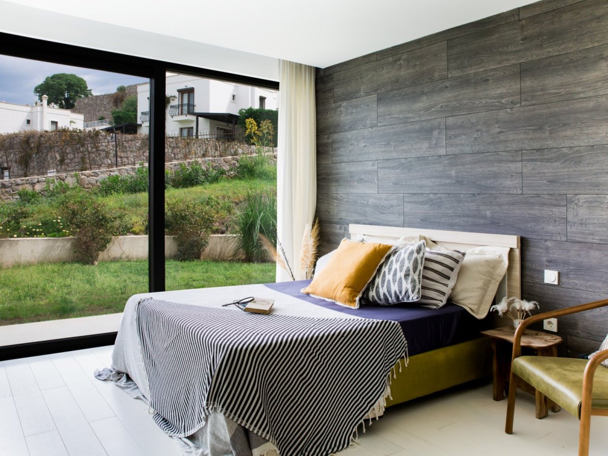 Bodrum Turgutreis Özel Yüzme Havuzlu ve Deniz Manzaralı 8 Yatak Odalı Tatil Villası