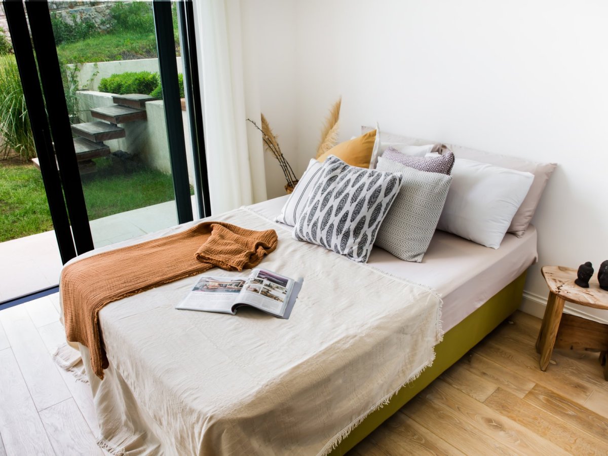 Bodrum Turgutreis Özel Yüzme Havuzlu ve Deniz Manzaralı 8 Yatak Odalı Tatil Villası