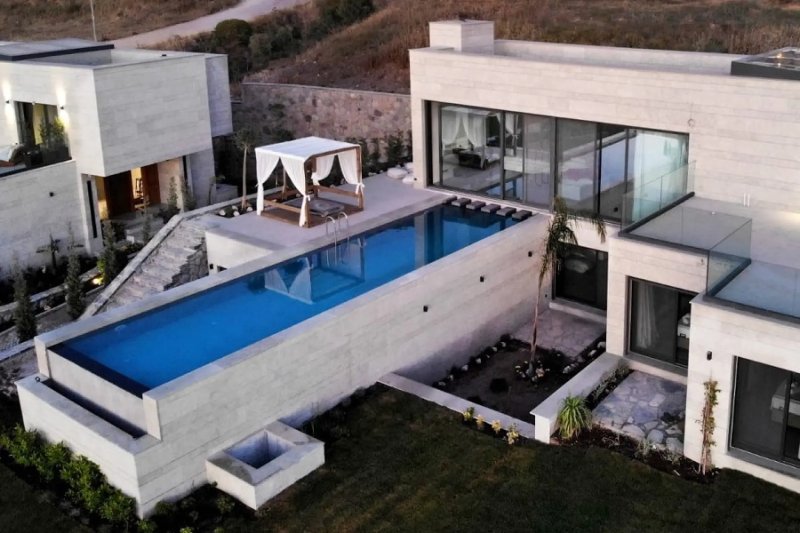 Bodrum Turgutreis 6 Odalı Deniz Manzaralı Villa Vista