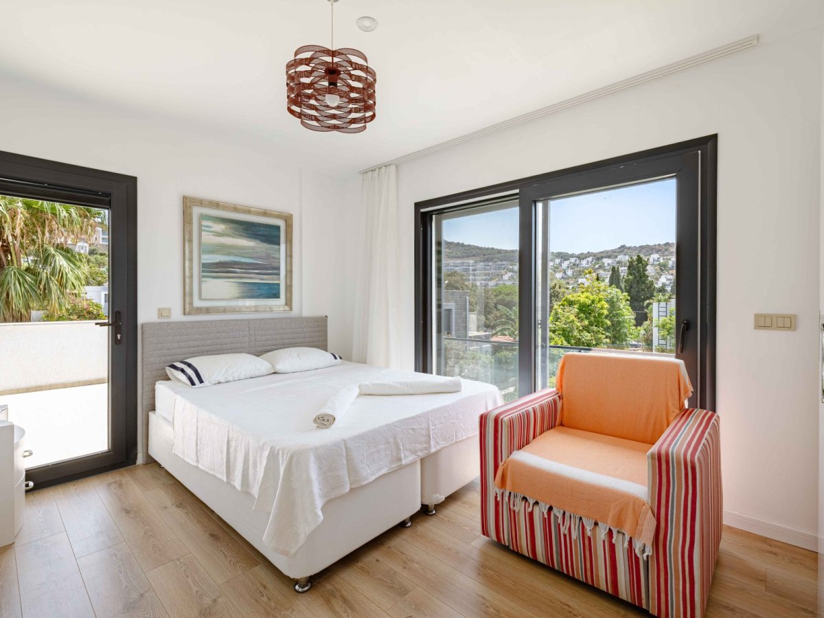 Bodrum Gümüşlük’te 4 yatak odalı Villa Luz