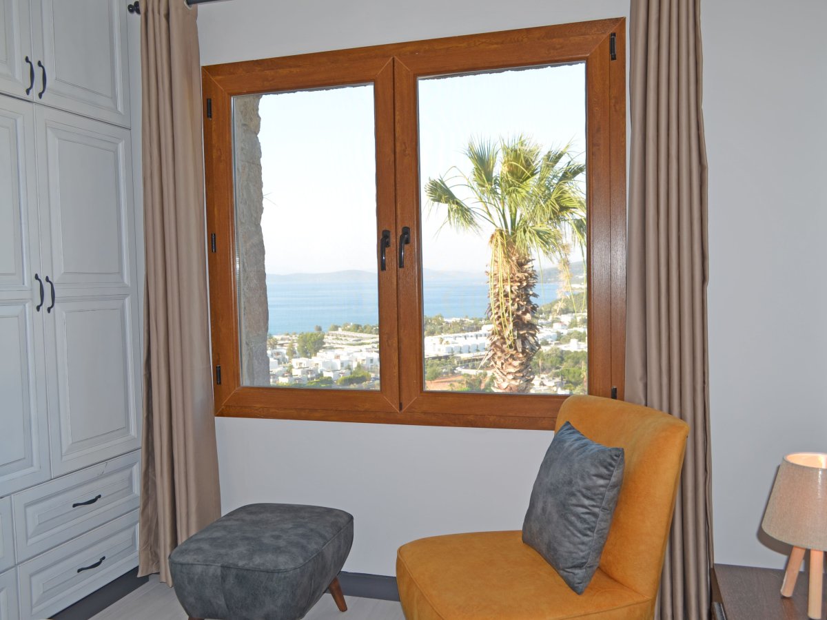 Bodrum Torba'da 5 yatak odalı Özel havuzlu Villa Bay