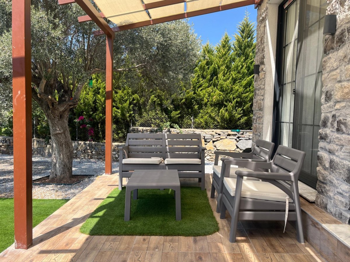 Bodrum Çiftlik'te 3 yatak odalı Özel havuzlu Villa Olive