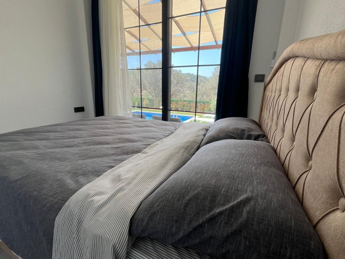 Bodrum Çiftlik'te 3 yatak odalı Özel havuzlu Villa Olive