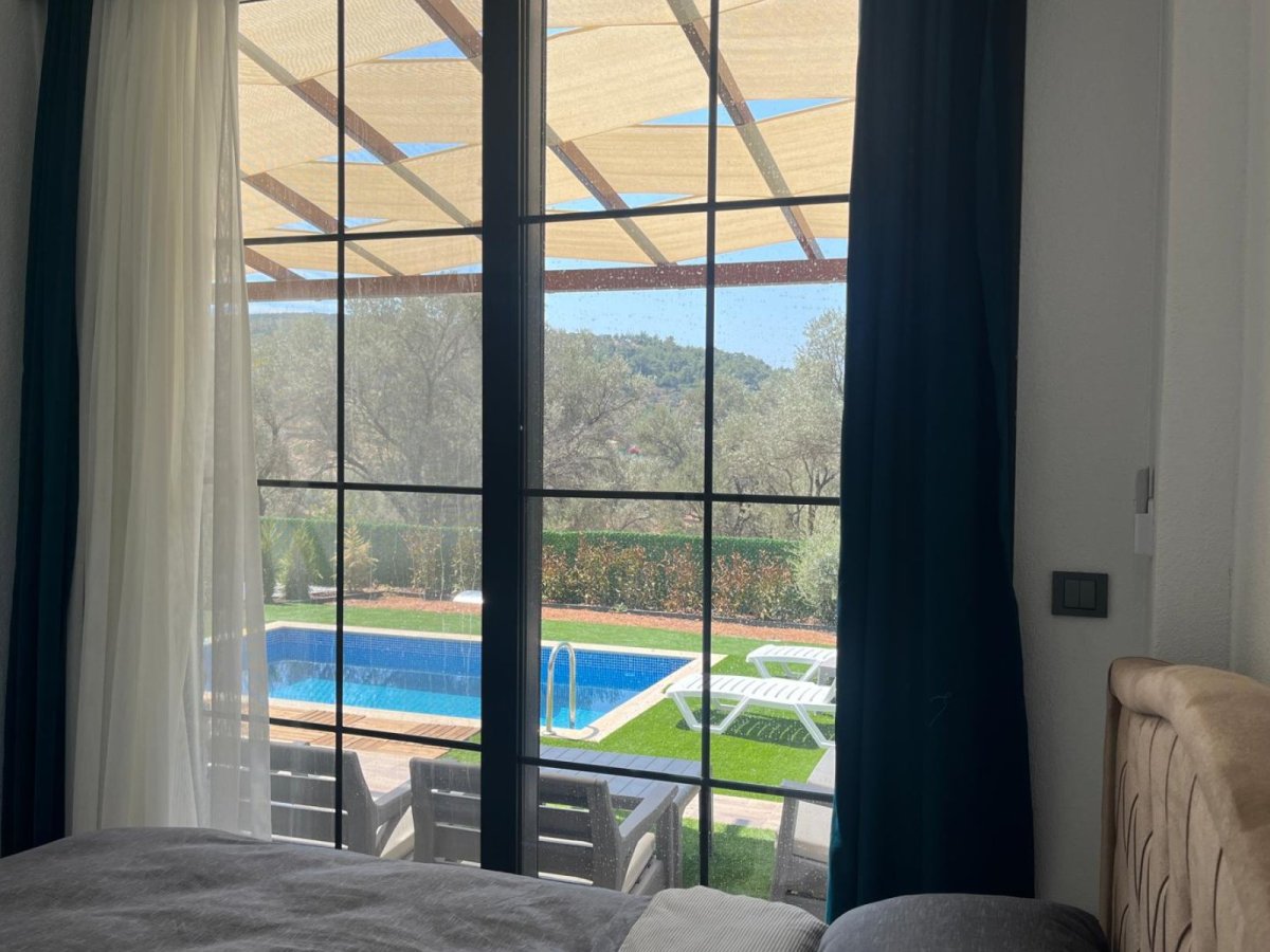 Bodrum Çiftlik'te 3 yatak odalı Özel havuzlu Villa Olive