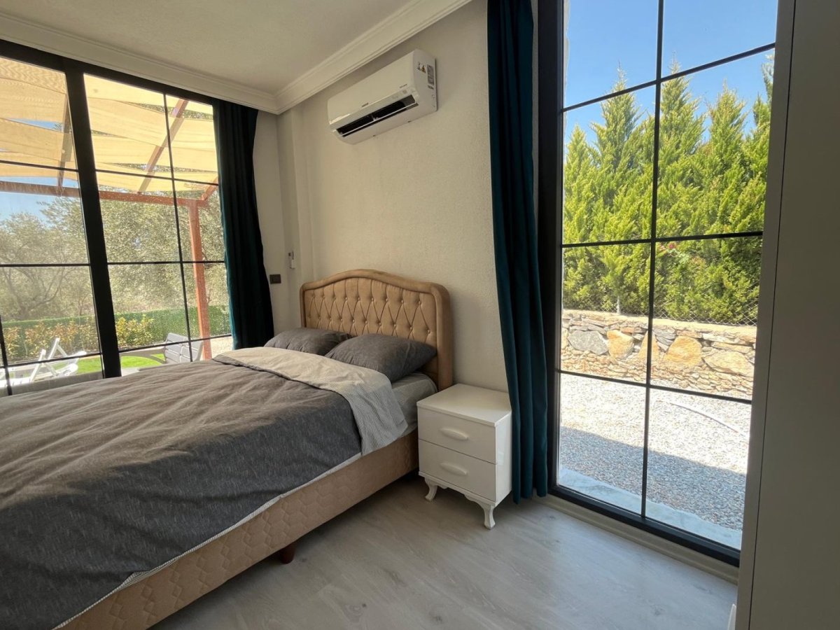 Bodrum Çiftlik'te 3 yatak odalı Özel havuzlu Villa Olive