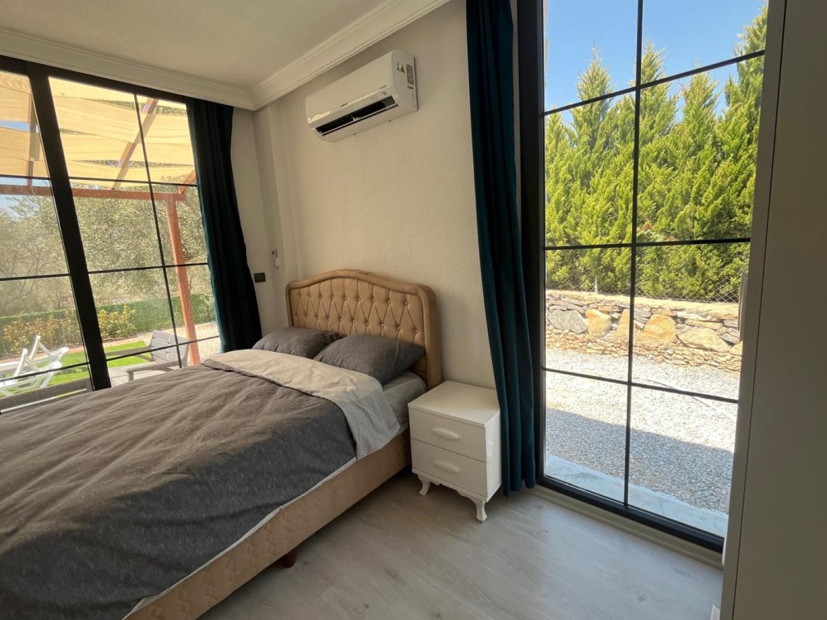 Bodrum Çiftlik'te 3 yatak odalı Özel havuzlu Villa Olive