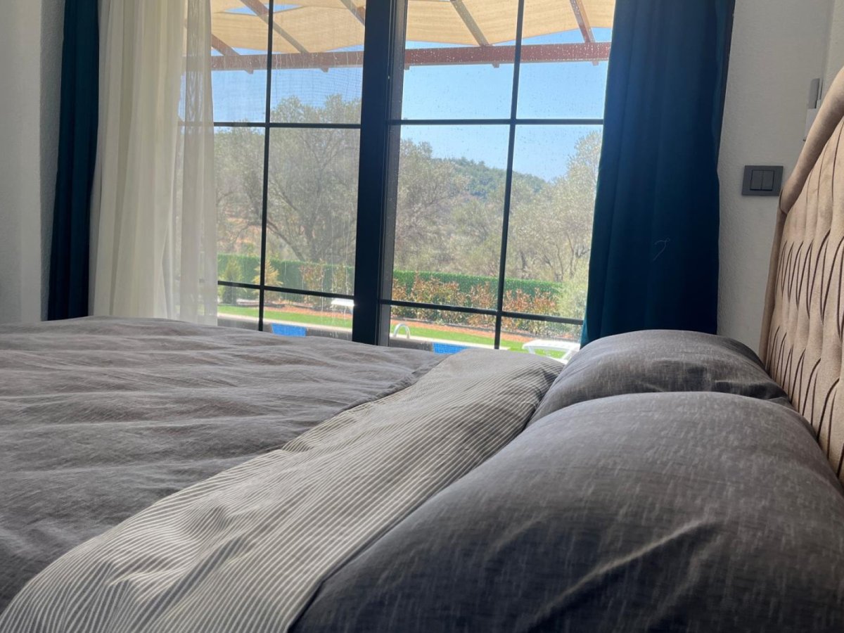 Bodrum Çiftlik'te 3 yatak odalı Özel havuzlu Villa Olive