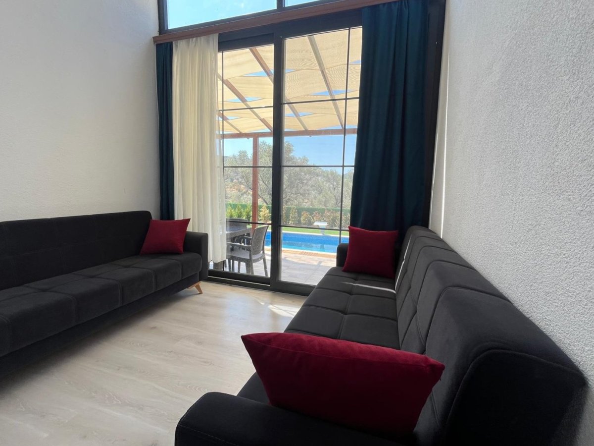 Bodrum Çiftlik'te 3 yatak odalı Özel havuzlu Villa Olive