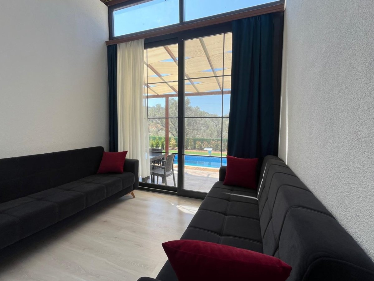 Bodrum Çiftlik'te 3 yatak odalı Özel havuzlu Villa Olive