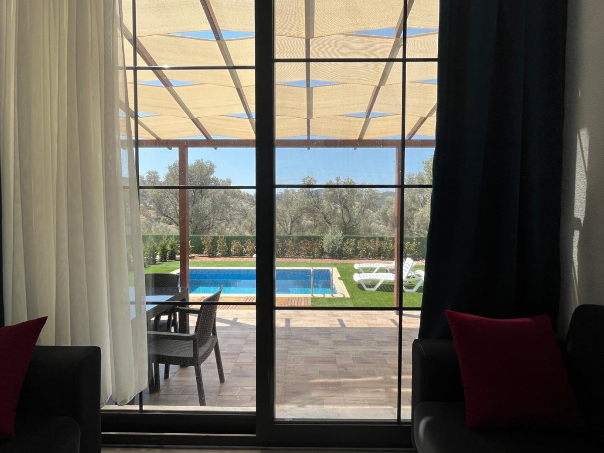 Bodrum Çiftlik'te 3 yatak odalı Özel havuzlu Villa Olive