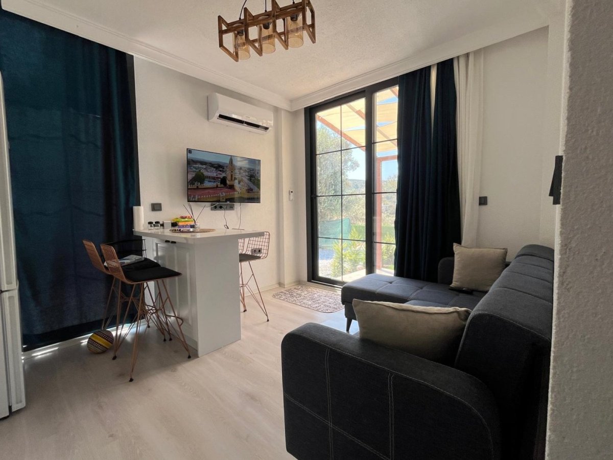 Bodrum Çiftlik'te 3 yatak odalı Özel havuzlu Villa Olive