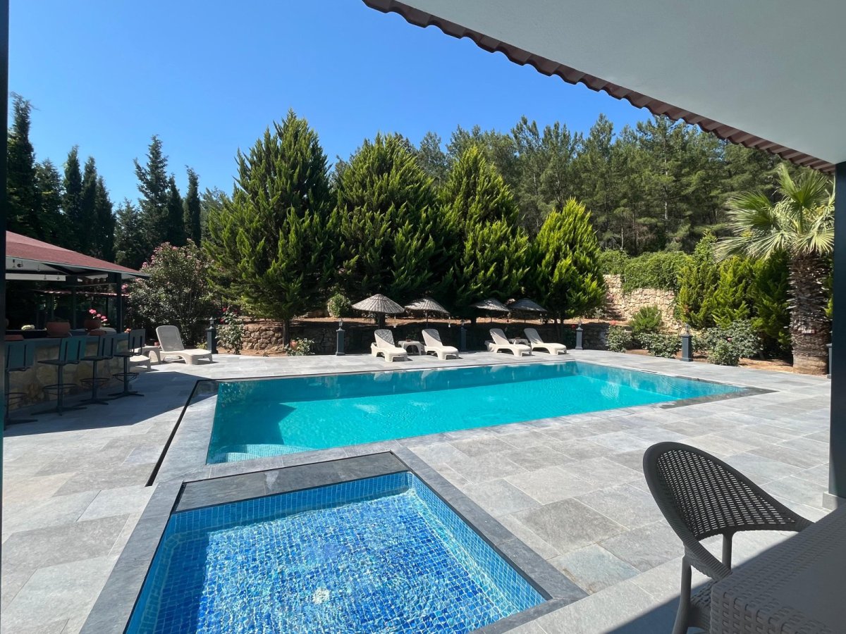 Bodrum Kuyucak 4 odalı Muhteşem Özel Havuzlu Villa