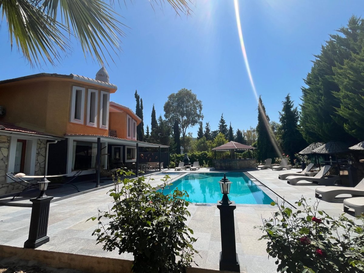 Bodrum Kuyucak 4 odalı Muhteşem Özel Havuzlu Villa