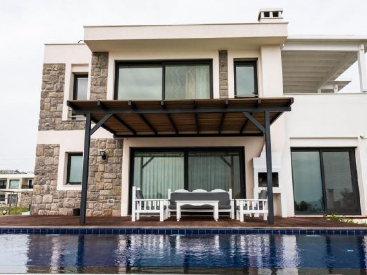 Detached Villa with Private Pool in Bodrum Ortakent