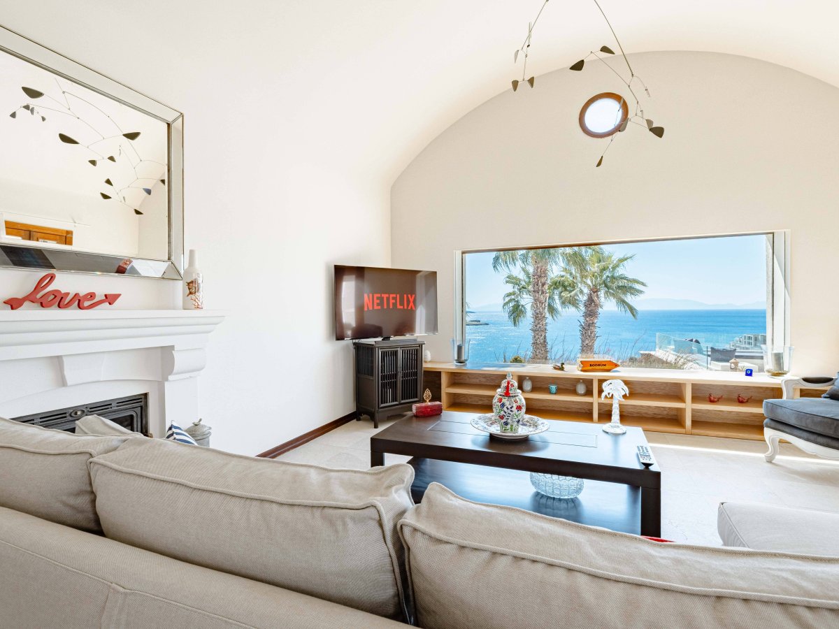 Bodrum Bitezde 5 yatak odalı özel havuzlu Villa Dorian