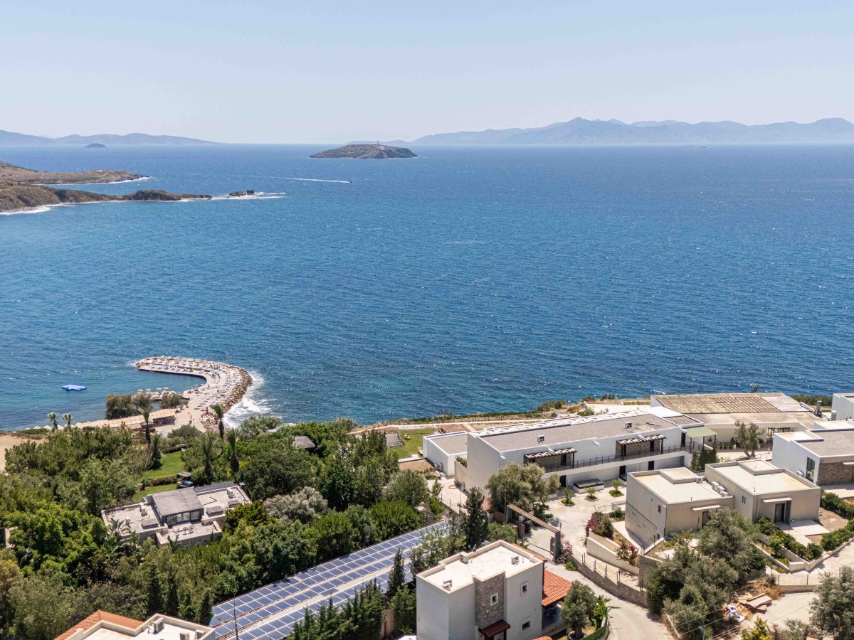 Bodrum Gümüşlükte 3 yatak odalı özel havuzlu Villa Silver