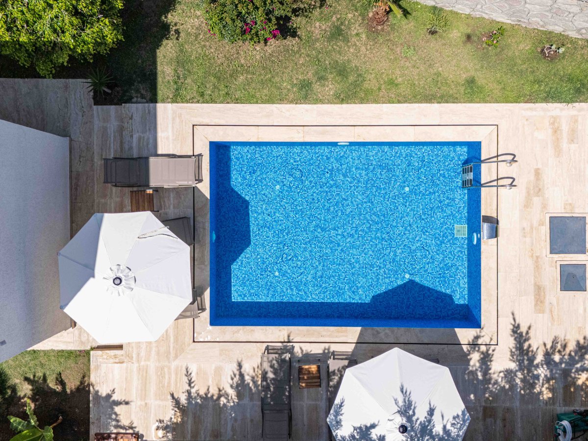 Bodrum Gümüşlükte 3 yatak odalı özel havuzlu Villa Silver