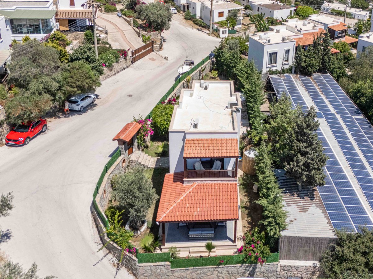 Bodrum Gümüşlükte 3 yatak odalı özel havuzlu Villa Silver