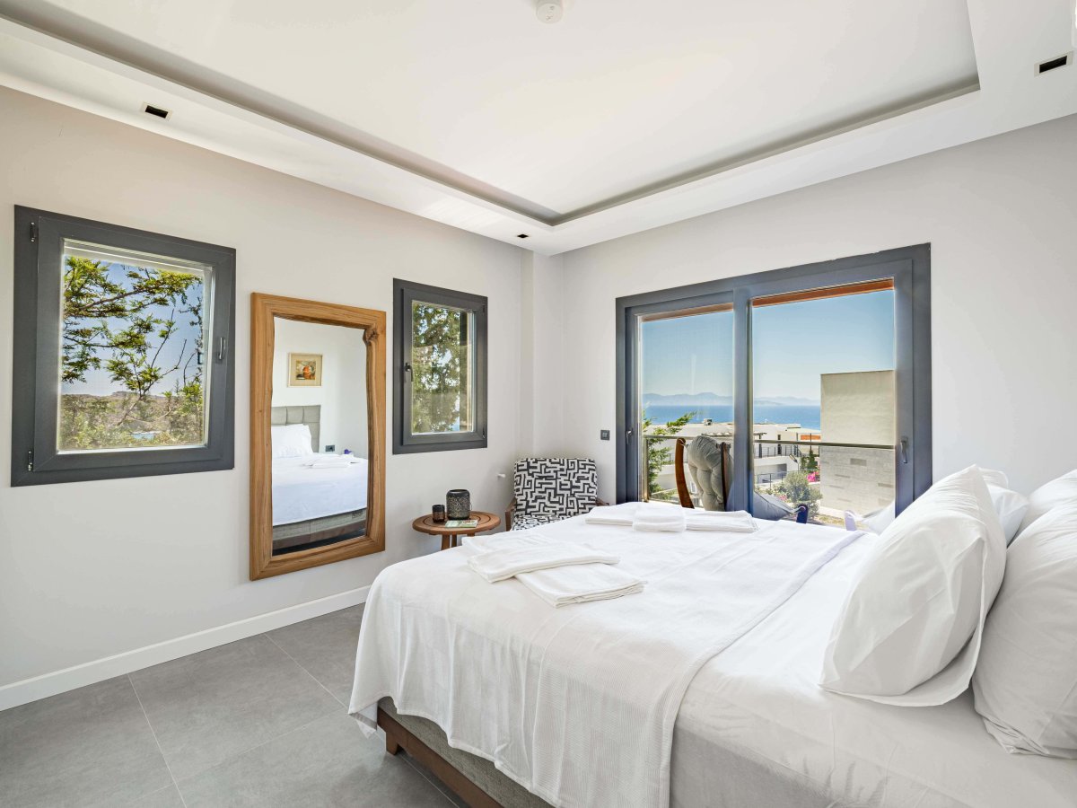 Bodrum Gümüşlükte 3 yatak odalı özel havuzlu Villa Silver