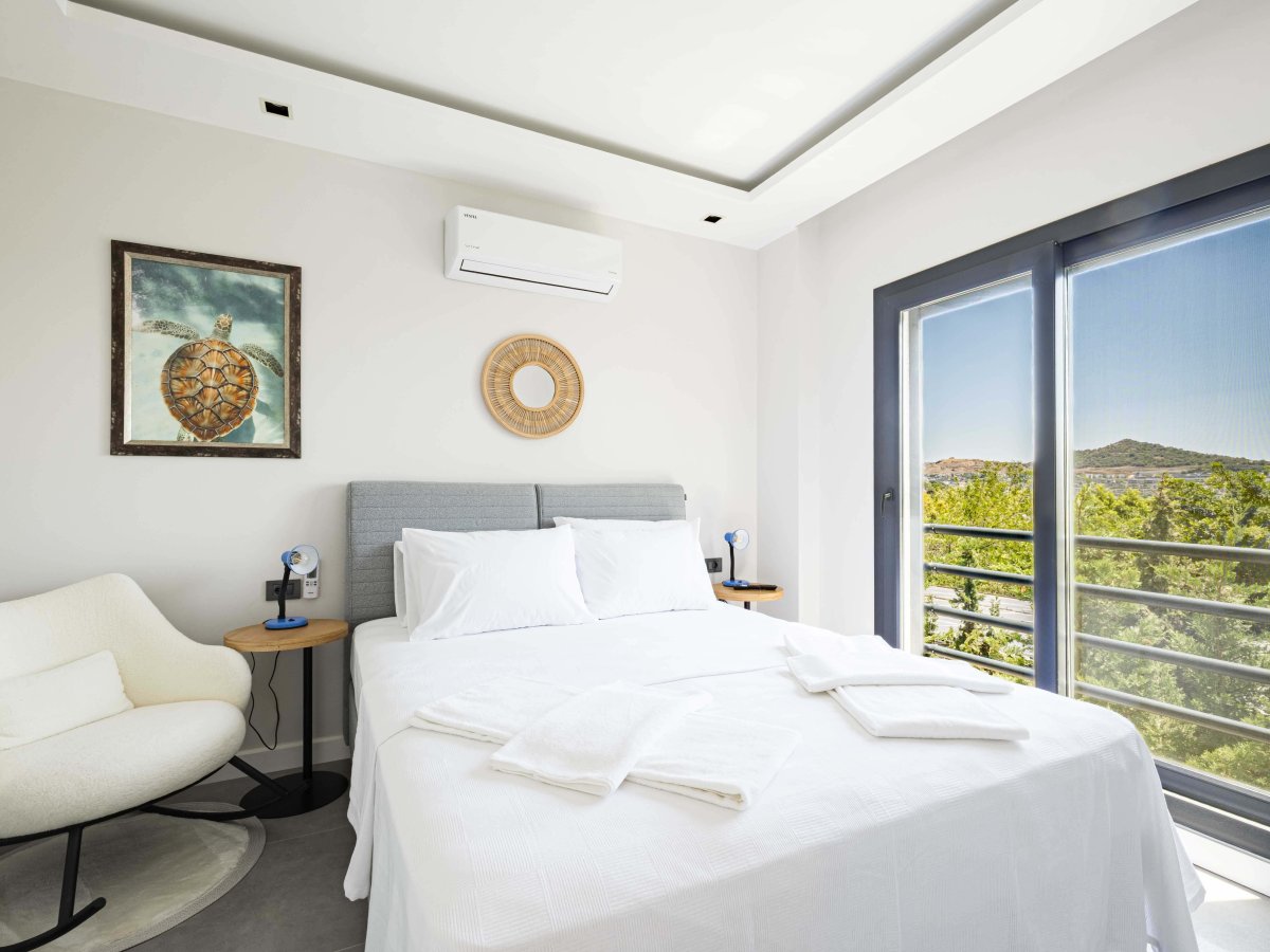 Bodrum Gümüşlükte 3 yatak odalı özel havuzlu Villa Silver