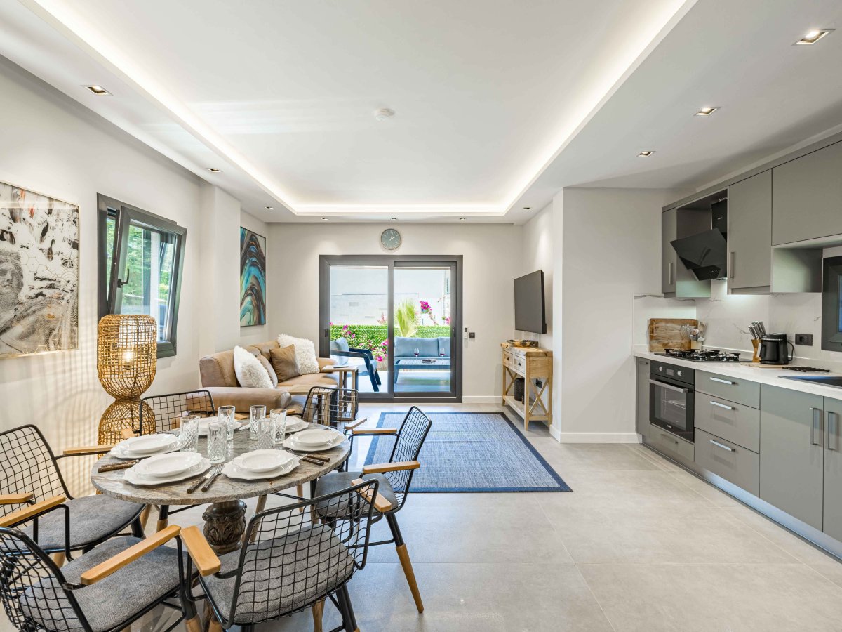 Bodrum Gümüşlükte 3 yatak odalı özel havuzlu Villa Silver