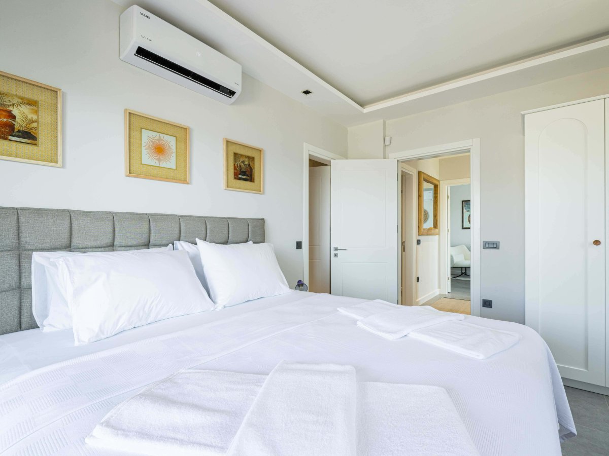 Bodrum Gümüşlükte 3 yatak odalı özel havuzlu Villa Silver