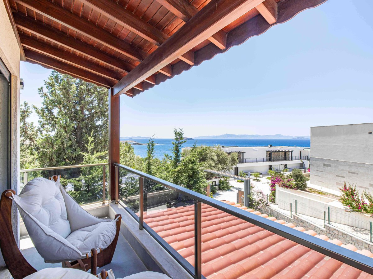 Bodrum Gümüşlükte 3 yatak odalı özel havuzlu Villa Silver