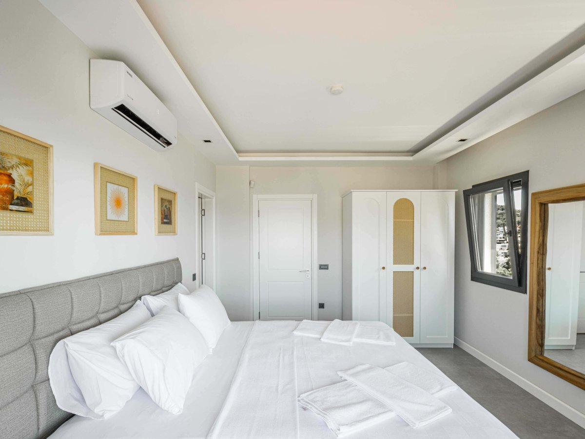 Bodrum Gümüşlükte 3 yatak odalı özel havuzlu Villa Silver