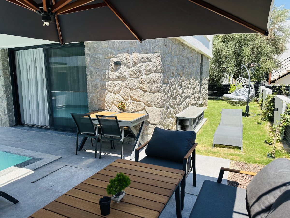 Gümbet 2+1 Havuzlu Bahçeli Villa Prime 1
