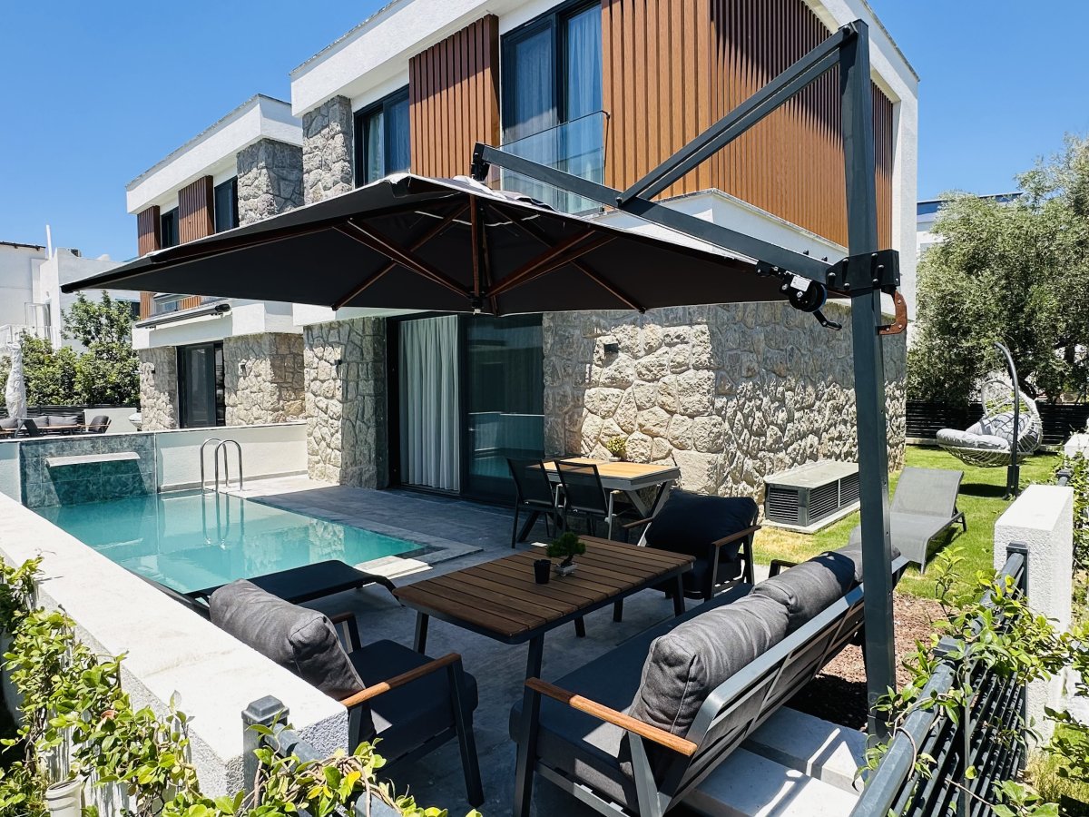 Gümbet 2+1 Havuzlu Bahçeli Villa Prime 1