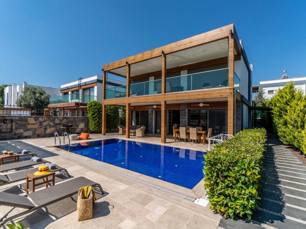 Bodrum Gümbet Beach Villa For Rent With Private Pool Ala