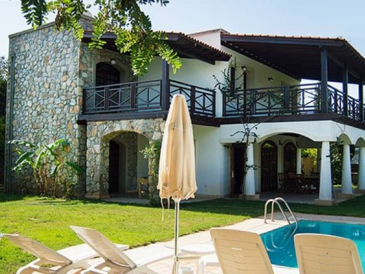 Bodrum Bitez Sahilinde Özel Havuzlu Kiralık Villa