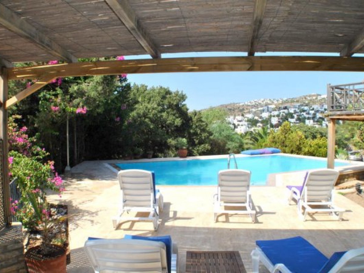 Weekly Rental Private Pool Villa Stone Villa in Bitez