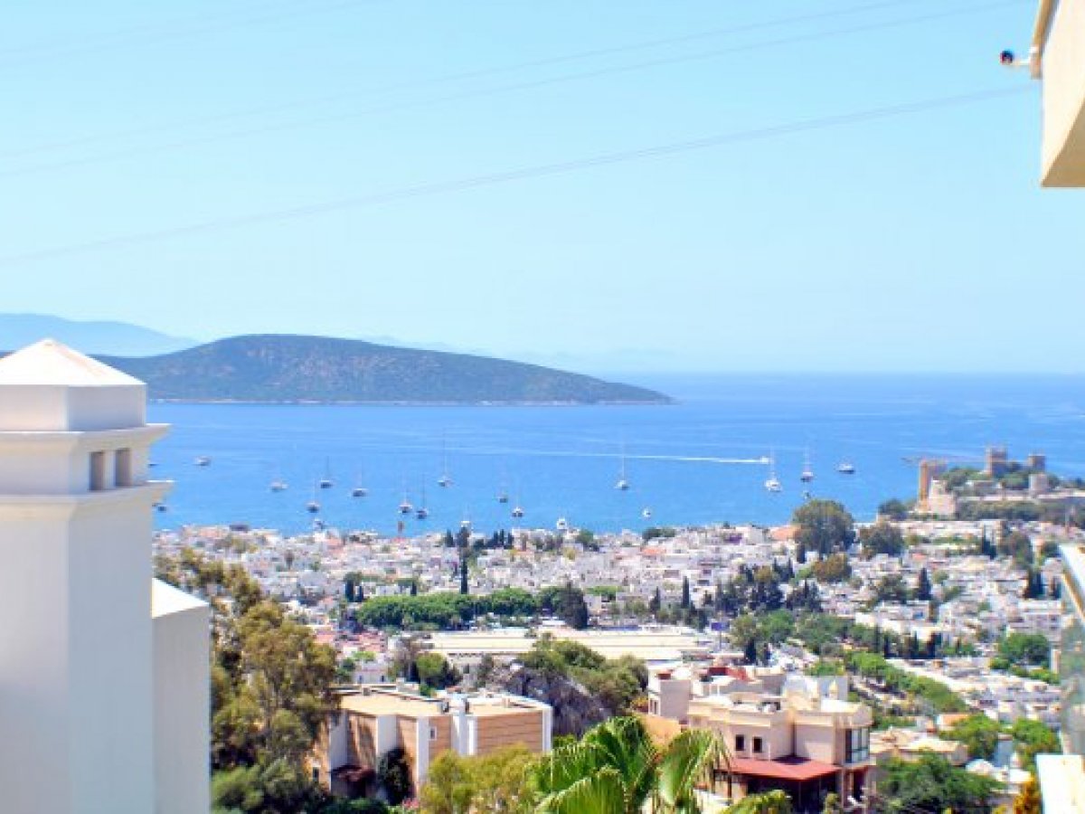 Bodrum Merkez Özel Havuzlu Villa Sade B 