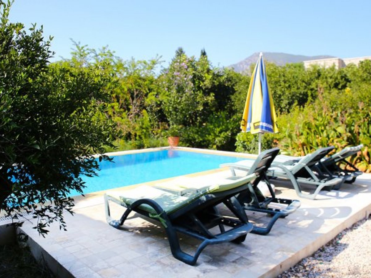 Stone Villa with Private Pool for Rent in Bodrum Bitez Area