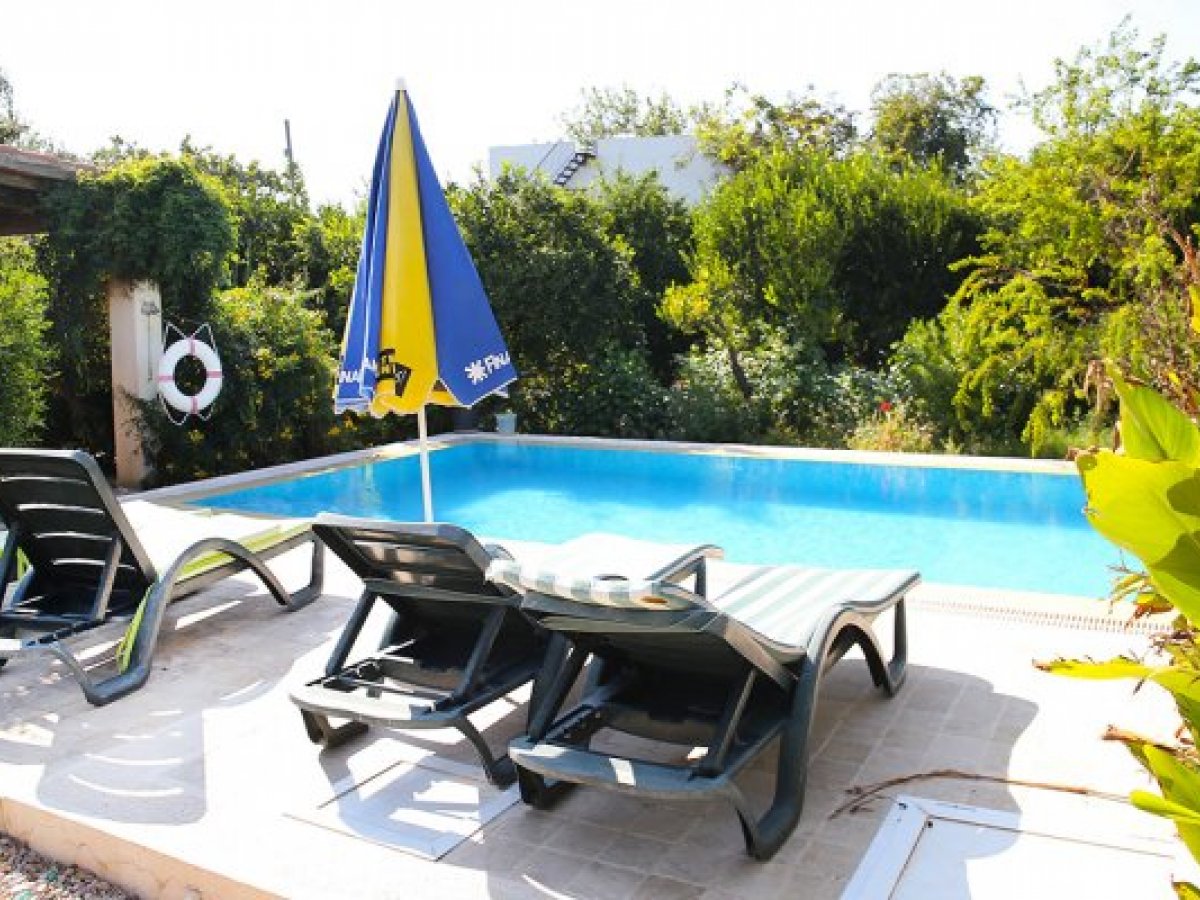 Stone Villa with Private Pool for Rent in Bodrum Bitez Area