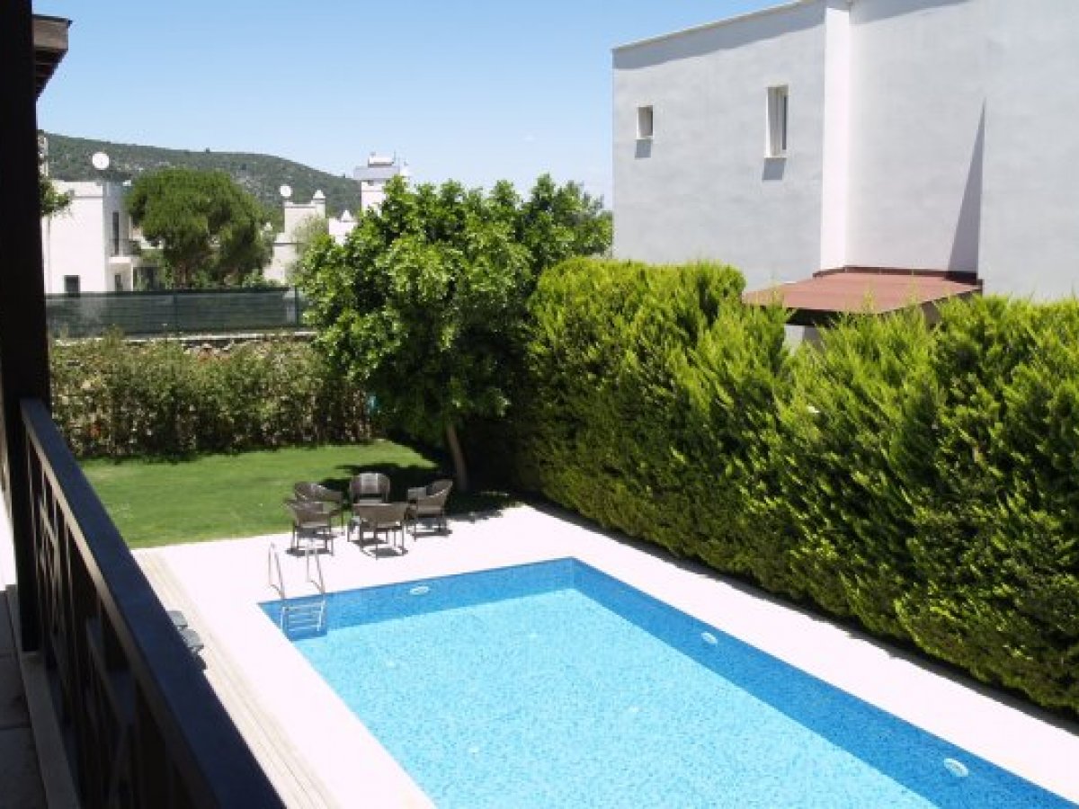 Bodrum Torba Sea And Nature View Villa With Private Pool And Garden