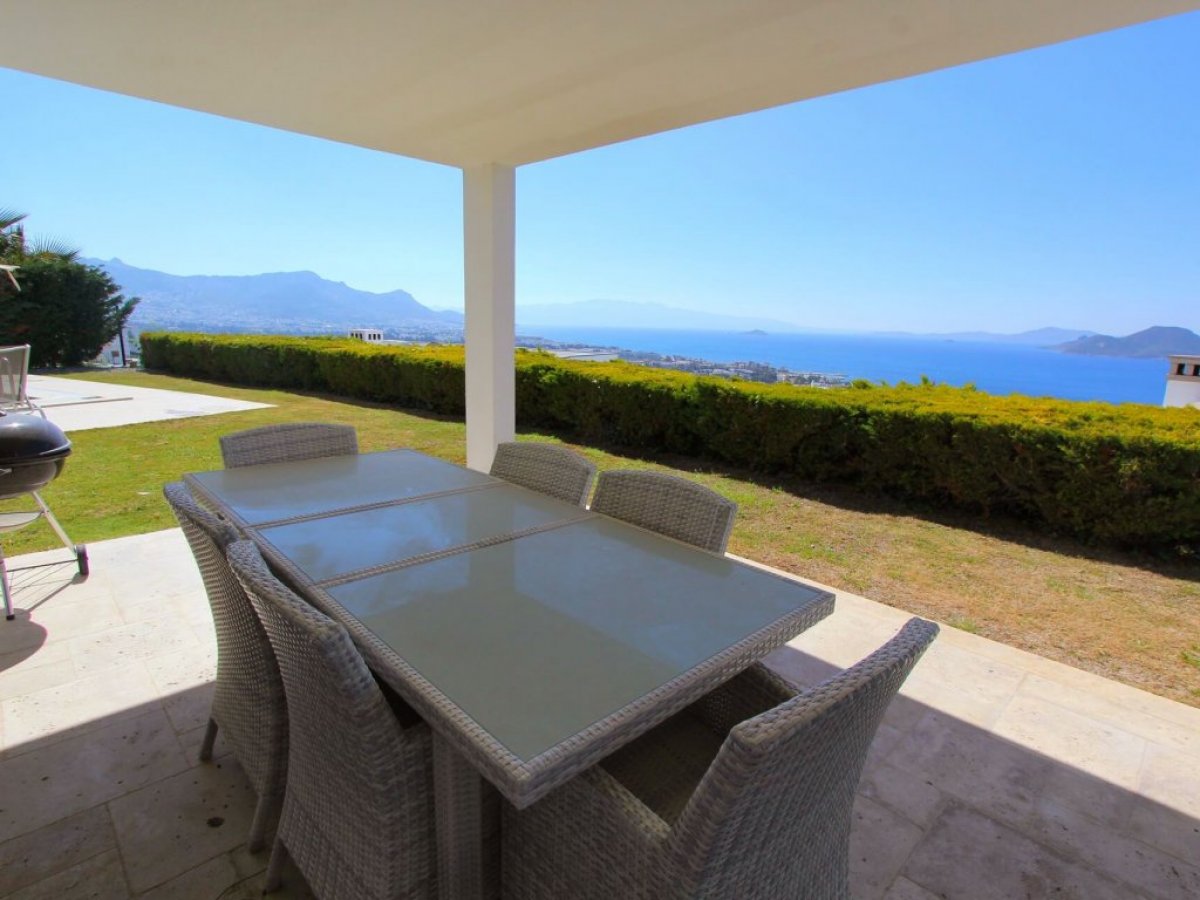 Bodrum Kadıkalesi Full Sea View Villa With Pool For Rent