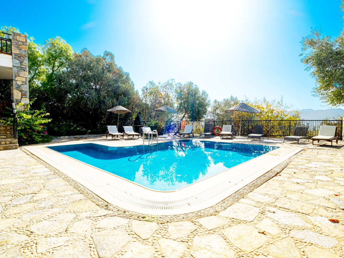 Bodrum Dereköy Kiralık Muhteşem Özel Havuzlu 3+1 Villa Meyra