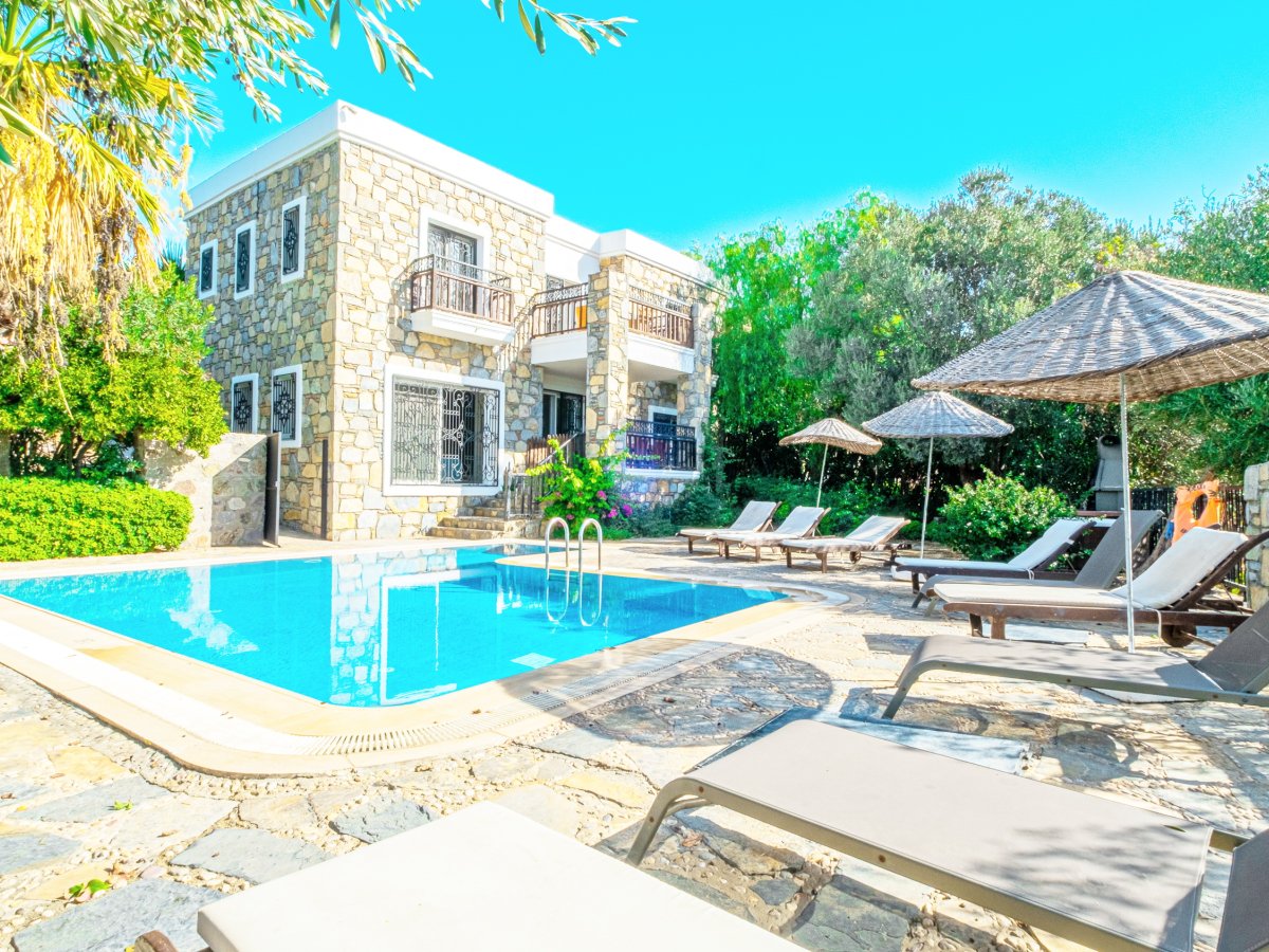 Bodrum Dereköy Kiralık Muhteşem Özel Havuzlu 3+1 Villa Meyra