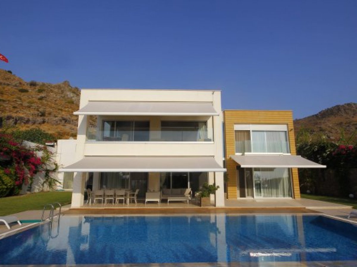 Bodrum Turgutreiste Özel Havuzlu ve Deniz Manzaralı Villa Sevenseas