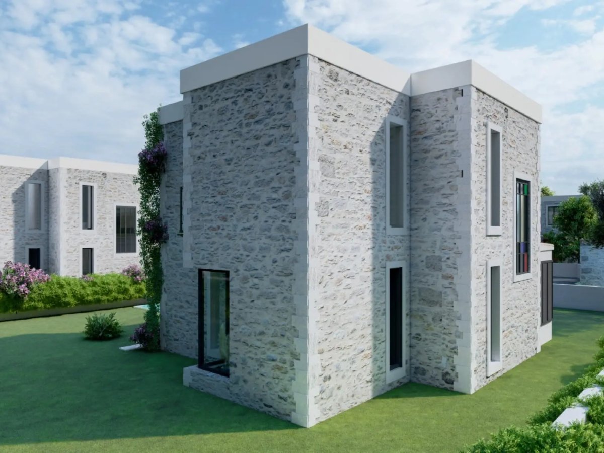 Bodrum Ortakent Yahşide 4 Odalı Özel Havuzlu Yazlık Villa