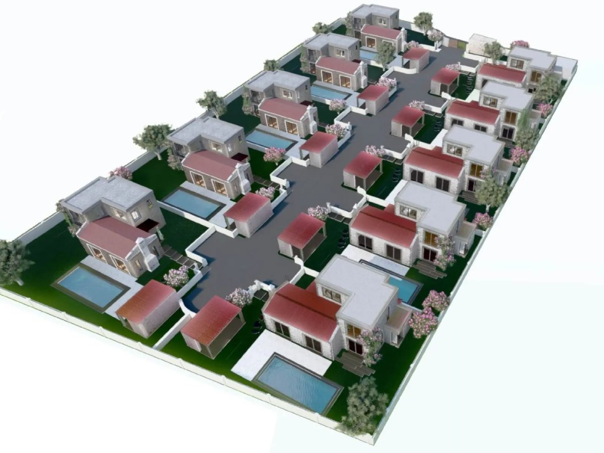 Bodrum Ortakent Yahşide 4 Odalı Özel Havuzlu Yazlık Villa