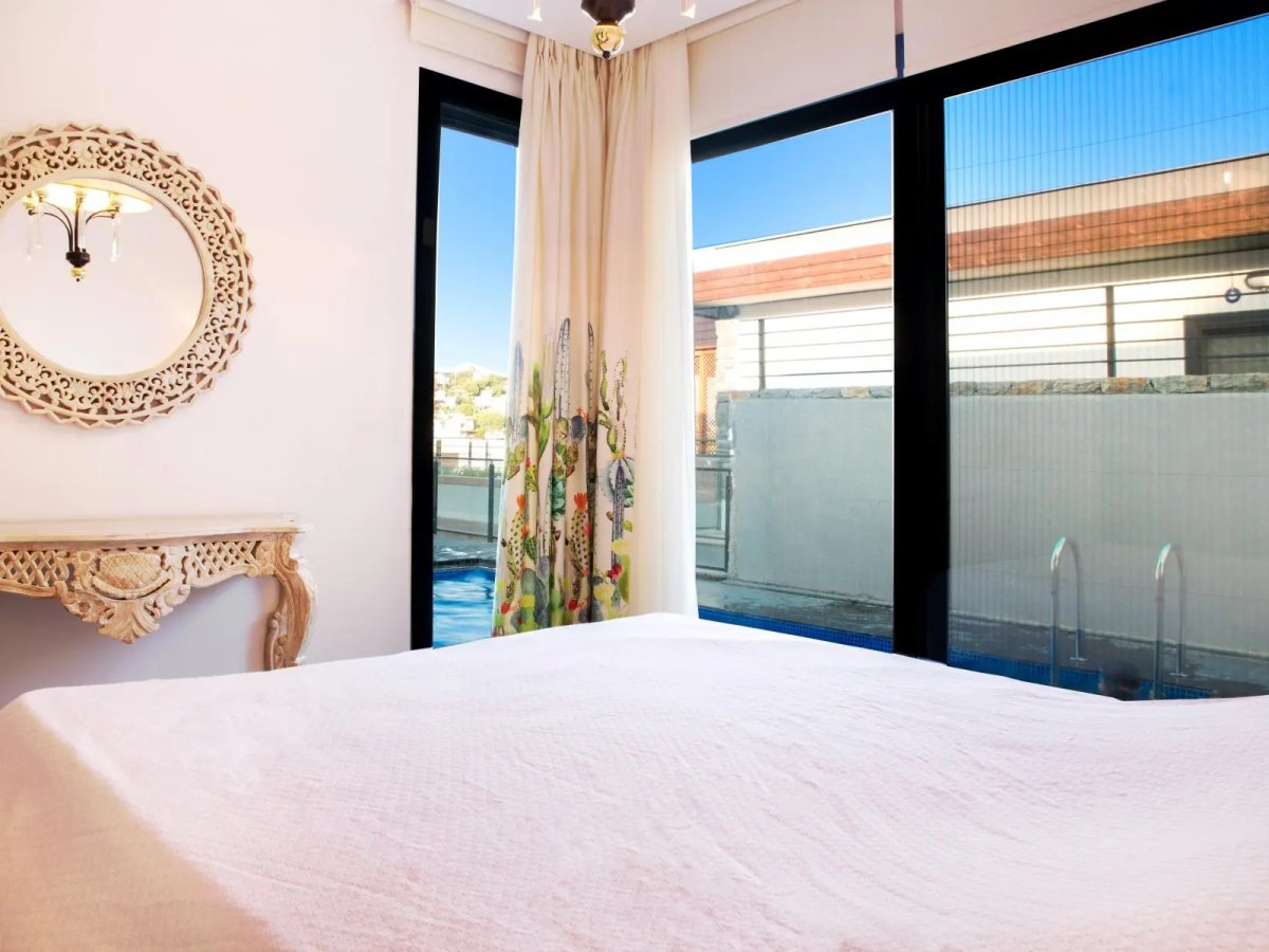 Bodrum Bağlada 3 Odalı Özel Havuzlu Villa