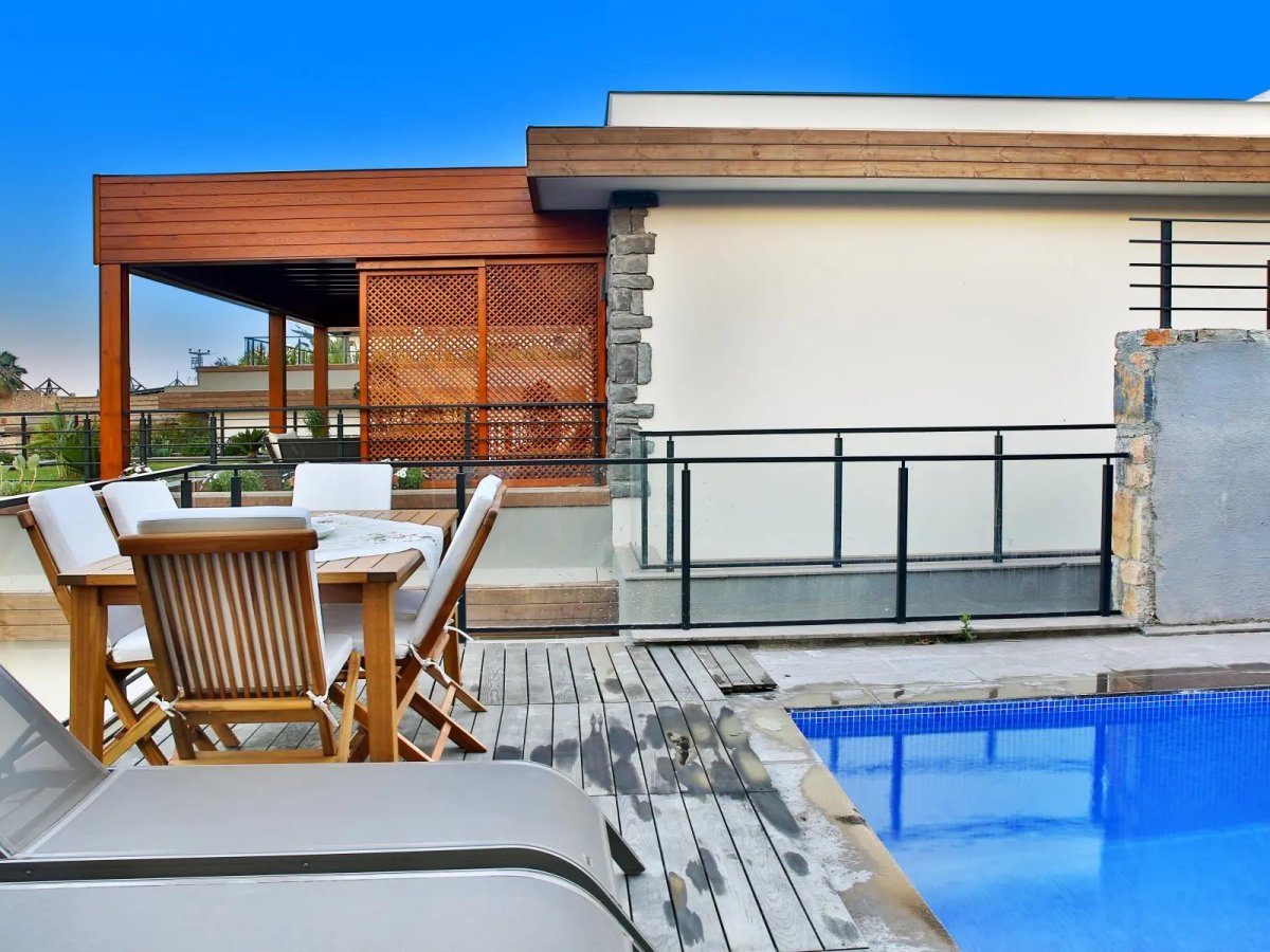 Bodrum Bağlada 3 Odalı Özel Havuzlu Villa