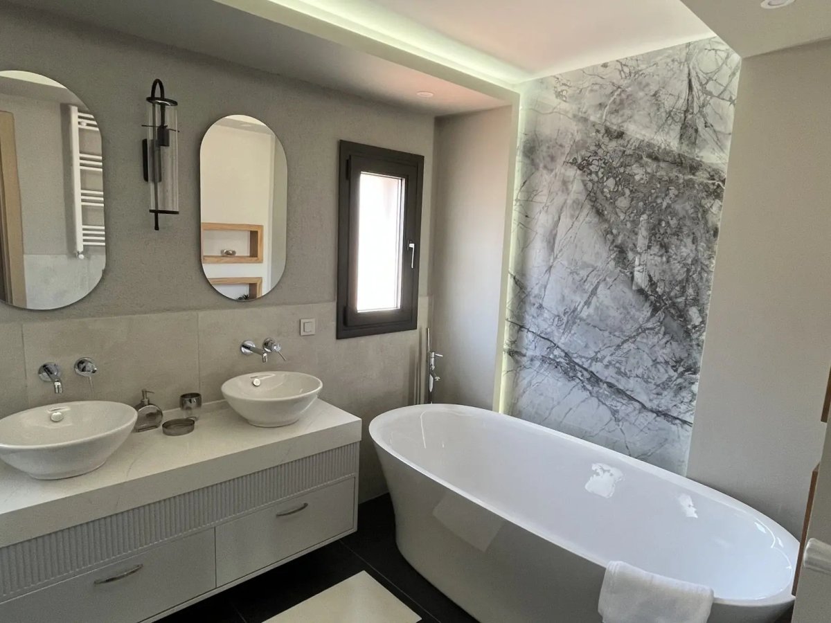 Bodrum Turgutreiste 5 Odalı Özel Havuzlu Deniz Manzaralı Villa Su