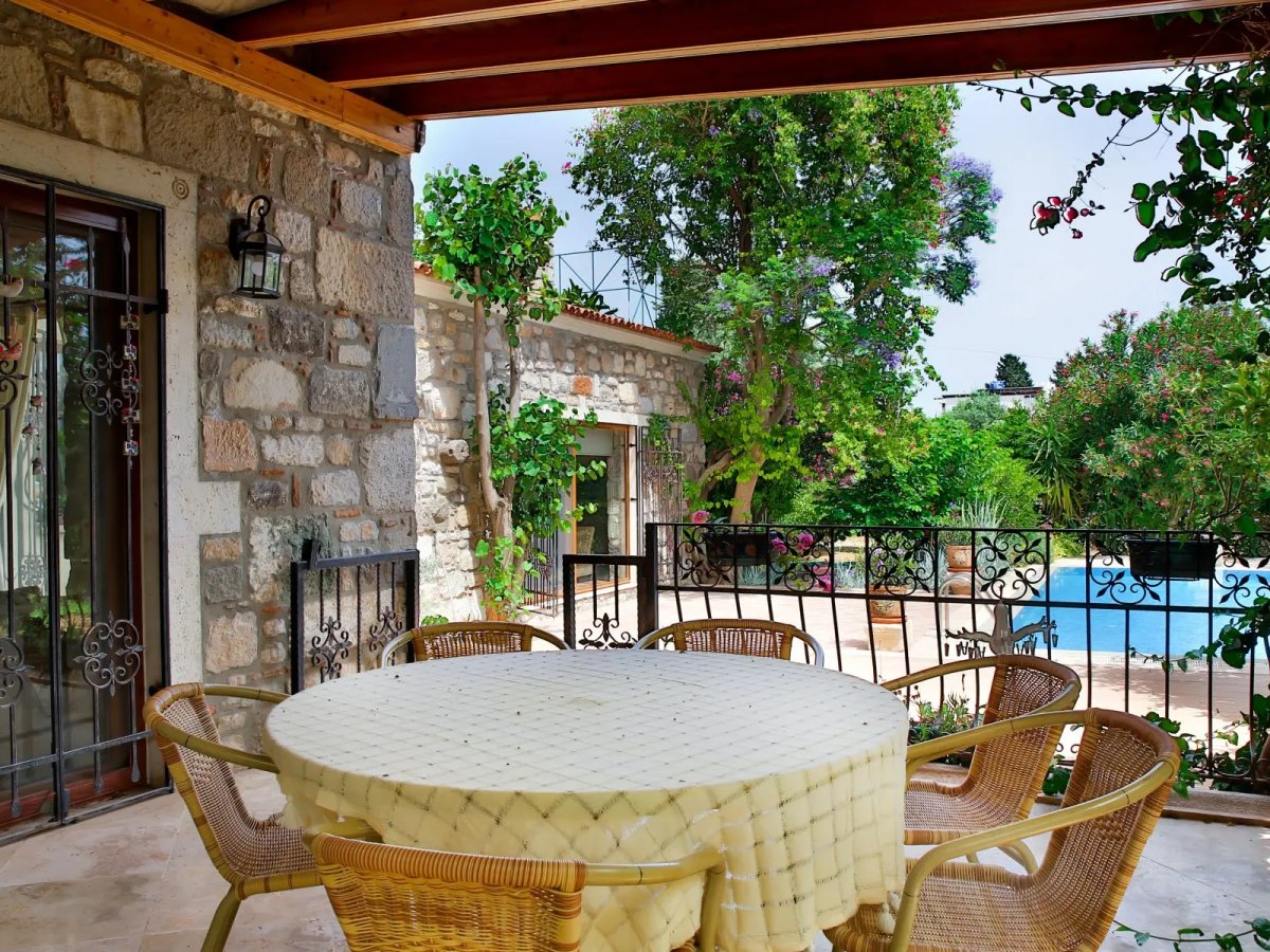 Bodrum Bitezde 5 Odalı Özel Havuzlu Villa
