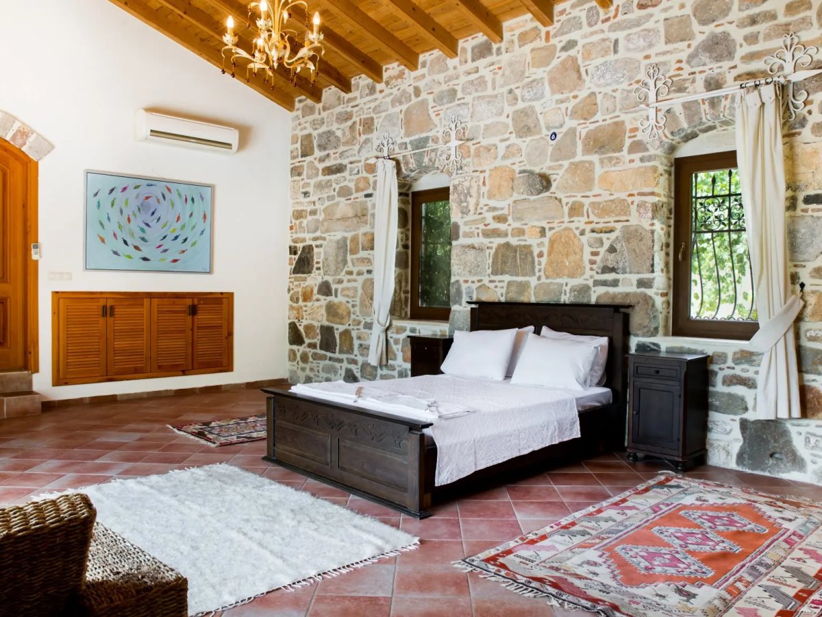 Bodrum Bitezde 5 Odalı Özel Havuzlu Villa